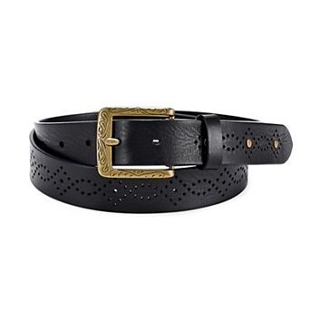 Women's Daisy Blossom Leather Belt