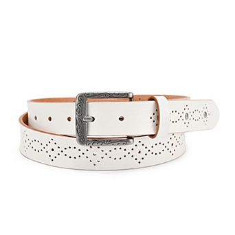 Women's Daisy Blossom Leather Belt