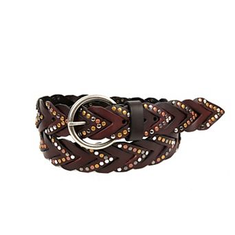 Women's Barracuda Woven Leather Belt