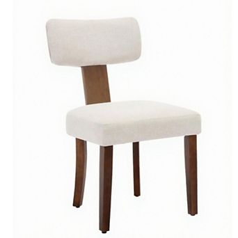 Modern Dining Chairs, Upholstered Kitchen & Living Room Accent Chairs with Padded Seat, Set of 6