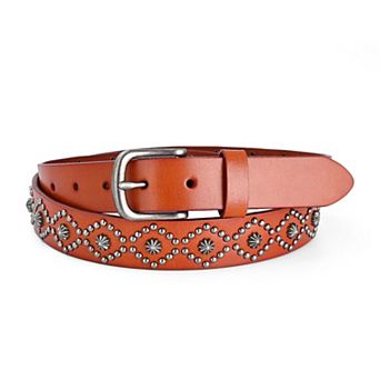 Women's Sunburst Leather Belt