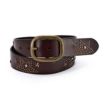 Women's Heritage Glory Star Leather Belt