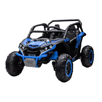 Heavy Duty 24v 2-Seater Ride-on UTV for Kids, 4WD Off-Road Electric Vehicle, Remote Control