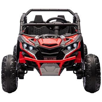 Heavy Duty 24v 2-Seater Ride-on UTV for Kids, 4WD Off-Road Electric Vehicle, Remote Control