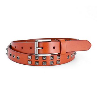 Women's Stud Leather Belt