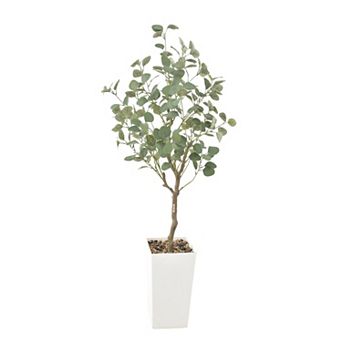 5FT Artificial Trees,Faux Tree, Artificial Planter,Thanksgiving Christmas,Artificial Plants for Home