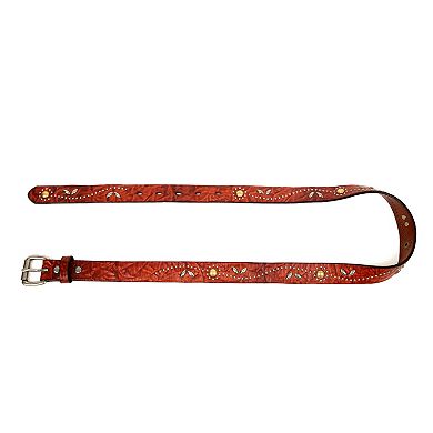 Women's Floral Breeze Leather Belt