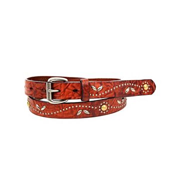 Women's Floral Breeze Leather Belt