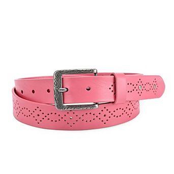 Women's Daisy Blossom Leather Belt