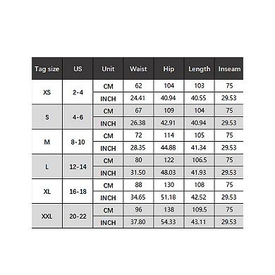 Women's Wide Leg Dress Pants Elastic Waist Trousers with Side Pockets