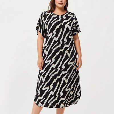 midi tiered dress for women Striped Button Front Tiered Midi Dress-Red White Blend | Women's Dresses