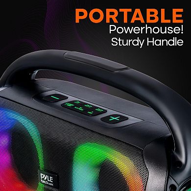 Pyle 160W Dual 5-Inch Bluetooth Boombox Speaker