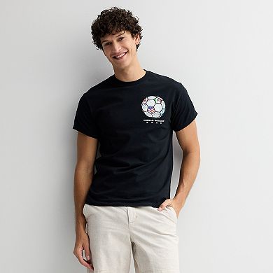 Men's Soccer Graphic Tee