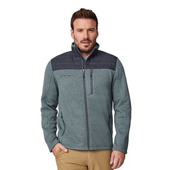 Free Country Men's Frore Sweater Knit Fleece Jacket