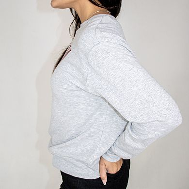 Plaid Joy Applique Sweatshirt