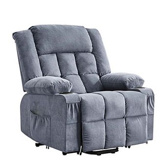 IDEALHOUSE Power Lift Recliner Chair, 37.4 Inch Wide, with Heat & Massage