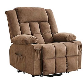IDEALHOUSE Power Lift Recliner Chair, 37.4 Inch Wide, with Heat & Massage