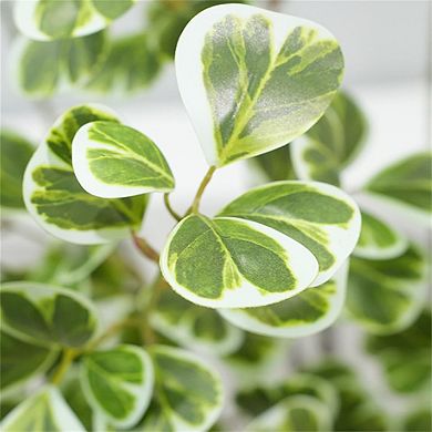 IDEALHOUSE Artificial Ficus Tree Lifelike Heart-Shaped Leaves, Green