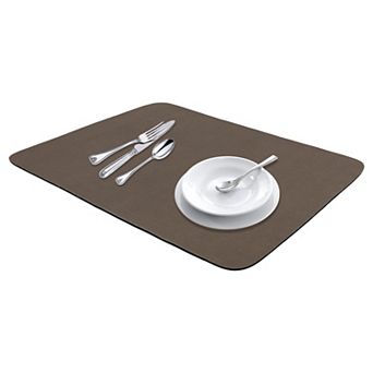 1 pc Large Diatomaceous Stone Dish Drying Mat, Quick Dry Coffee Mat for Kitchen 19.7*15.7 in