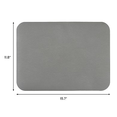 1Pc Large Diatomaceous Stone Dish Drying Mat, Quick Dry Coffee Bar Mats 15.7*11.8 in