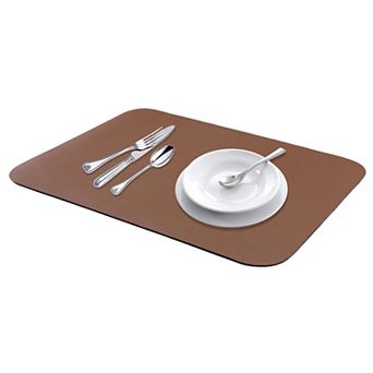 1 pc Large Diatomaceous Stone Dish Drying Mat, Quick Dry Coffee Bar Mats 15.7*11.8 in