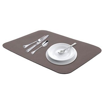 1 pc Large Diatomaceous Stone Dish Drying Mat, Quick Dry Kitchen Drying Mat 15.7*11.8 in