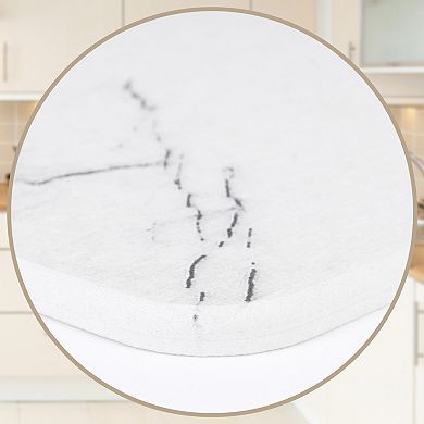 1Pc Diatomaceous Stone Dish Drying Mat, Marbled Quick Dry Drying Mats 15.7*11.8 inch 15.7*11.8 in