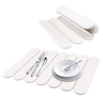 1 pc Foldable Diatomaceous Stone Dish Drying Mat, Quick Dry Dish Drying Mats 15.7*11.8 in