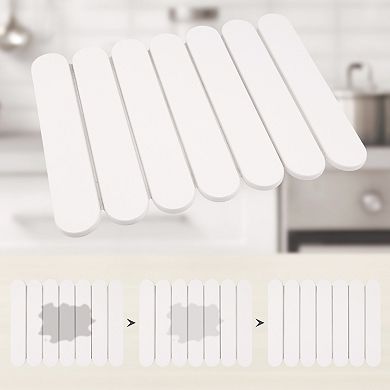 1Pc Foldable Diatomaceous Stone Dish Drying Mat, Quick Dry Dish Drying Mats 15.7*11.8 in