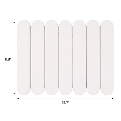 1Pc Foldable Diatomaceous Stone Dish Drying Mat, Quick Dry Dish Drying Mats 15.7*11.8 in