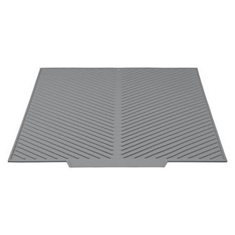 1 pc Silicone Dish Drying Mat for Counter, Easy Clean Waterproof Kitchen Mat 19.9*16.7 in