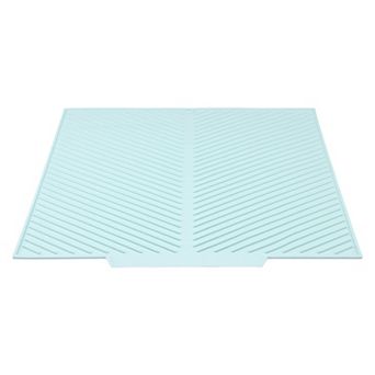 1 pc Silicone Dish Drying Mat for Counter, Easy Clean Waterproof Kitchen Mat 19.9*16.7 in