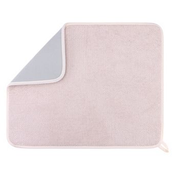 1 pc Dish Drying Mat, Absorbent Microfiber Stone Drying Mat for Kitchen Counter 19.7*15 in