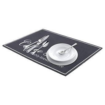 1 pc Large Diatomaceous Coffee Mat, Quick Dry Dish Drying Mats for Kitchen 15.7*11.8 in