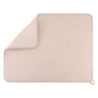 1 pc Dish Drying Mat, Absorbent Microfiber Kitchen Mat, Stone Drying Mat 23.6*17.7 in