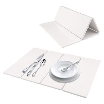 1 pc Foldable Diatomaceous Stone Dish Drying Mat, Quick Dry Dish Drying Mats 22.8*15.4 in