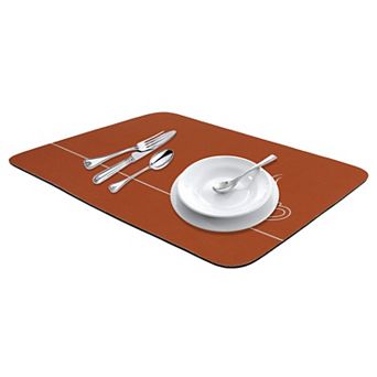 1 pc Large Diatomaceous Stone Dish Drying Mat, Quick Dry Coffee Bar Mat 19.7*15.7 in