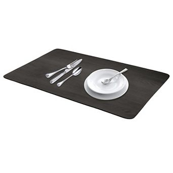 1 pc Large Diatomaceous Stone Dish Drying Mat, Solid Dish Drying Mats 19.7*11.8 in