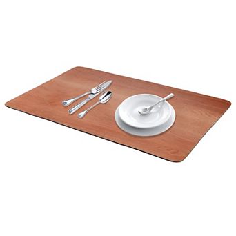 1 pc Large Diatomaceous Stone Dish Drying Mat, Solid Dish Drying Mats 19.7*11.8 in