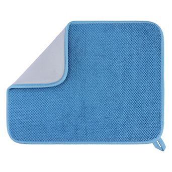 1 pc Dish Drying Mat, Absorbent Microfiber Stone Drying Mat for Kitchen Counter 15.7*11.8 in