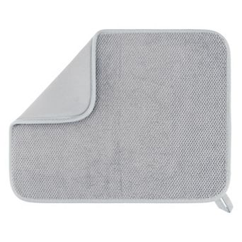 1 pc Dish Drying Mat, Absorbent Microfiber Stone Drying Mat for Kitchen Counter 15.7*11.8 in