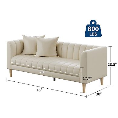 IDEALHOUSE Modern 3-Seater Sofa
