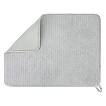 1 pc Dish Drying Mat, Absorbent Microfiber Kitchen Mat, Stone Absorbent Mat 19.7*15 in