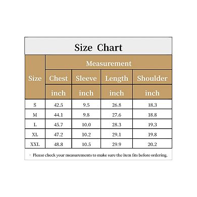 Men's Camp Collar Shirt Chest Pocket Button Down Short Sleeve Cotton Shirts