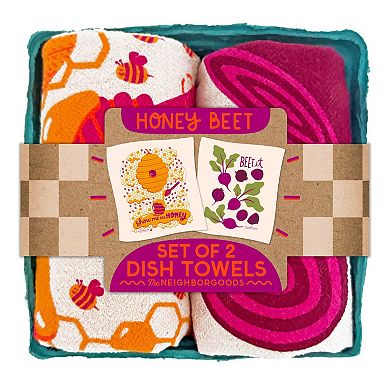 Honey Beet - Dish Towel Set of 2
