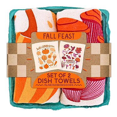 Fall Feast - Dish Towel Set of 2
