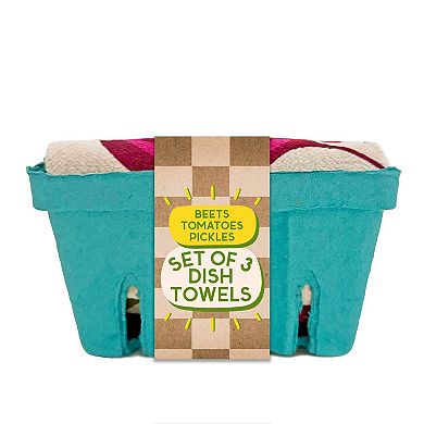 Farmers Market - Dish Towel Set of 3