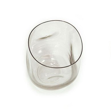 Dented Water Glass 500Ml/17 Oz