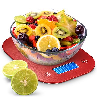 Cheer Collection High Accuracy Digital Kitchen Scale with Precision Sensors and Multi-Unit Display