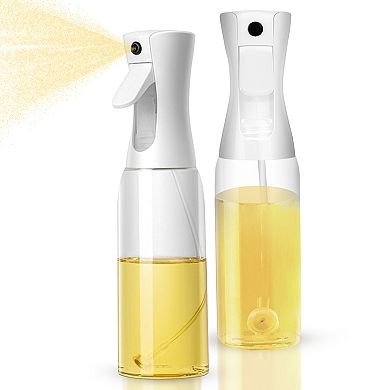 Cheer Collection 2 Pack 500ML Food Grade Oil Spray Bottles With Even Mist And Leakproof Seal